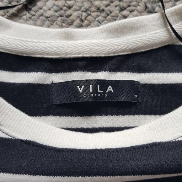 NWOT Vila long sleeve cotton dress - Picture 3 of 10